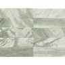 Green marble brick tile by Roca, natural stone 2x10 inch tile with elegant veining and polished surface for wall or floor use.