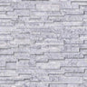 Statuario Marble 3D 6x24 Stacked Stone Ledger Panel.