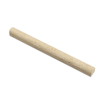 1 x 12 Honed Ivory Travertine Dome Liner.
