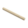 1 x 12 Honed Ivory Travertine Dome Liner.