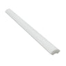 1 x 12 Polished Thassos White Marble Quarter Round Trim.