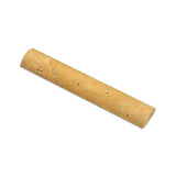 1 x 6 Honed Gold Travertine Quarter Round Trim.