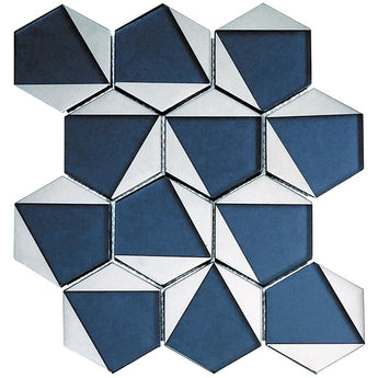 MONACO RIVIERA MARINE glass Mosaic Tile.