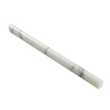 1/2 x 12 Honed Calacatta Gold Marble Pencil Liner.