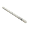 1/2 x 12 Polished Calacatta Gold Marble Pencil Liner.