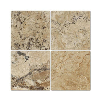 12 x 12 Tumbled Philadelphia Travertine Tile.