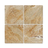 12 x 12 Tumbled Valencia Travertine Tile.