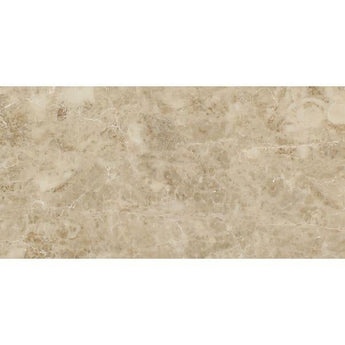 12 x 24 Polished Cappuccino Marble Tile.