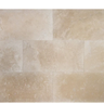 12 x 24 Filled and Honed Ivory Travertine Tile.