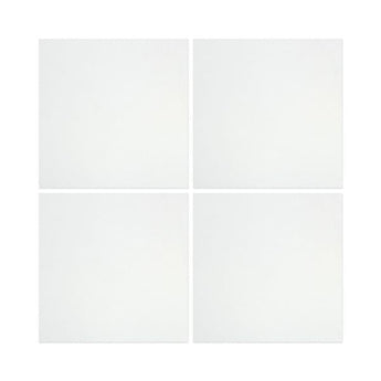 18 x 18 Honed Thassos White Marble Tile.