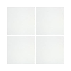18 x 18 Honed Thassos White Marble Tile.