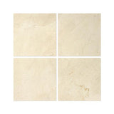 18 x 18 Polished Crema Marfil Marble Tile - Standard.