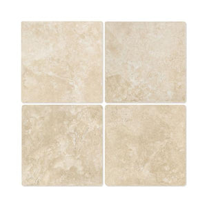 18 x 18 Tumbled Durango Travertine Tile.