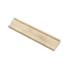 2 1/2 x 12 Honed Ivory Travertine Crown Molding.