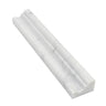 2 x 12 Polished Bianco Carrara Marble Crown Molding.
