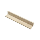 2 x 3 x 12 Honed Ivory Travertine Corner Ogee Trim.