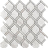 ROCKART MEDALLION GR MARBLE MOSAIC 12X12.