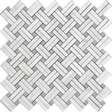 MARBELLA Andalusia Bianco Carrara / Eastern Beige Mosaic Tile.