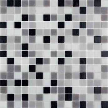 MIX 0.8" Neutral(m) Glass Mosaic Tile.