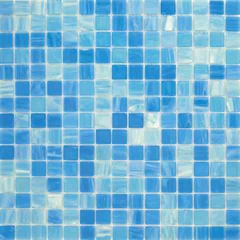 MIX 0.8" Pure(m) Glass Mosaic Tile.