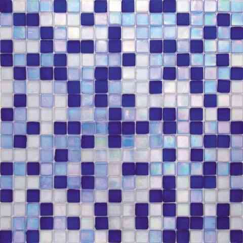 MIX 0.6" 03/Aquarius(m) Glass Mosaic Tile.