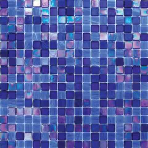 MIX 0.6" 03*/Calypso Glass Mosaic Tile.