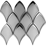 MONACO MONTE CARLO BLANC glass Mosaic Tile.