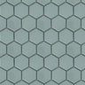 Jade 2x2 Hexagon Porcelain Mosaic Tile - MosaicBros.com