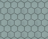 Jade 2x2 Hexagon Porcelain Mosaic Tile - MosaicBros.com