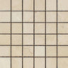 2 x 2 Polished Crema Marfil Marble Mosaic Tile.