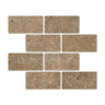 3 x 6 Tumbled Noce Travertine Tile.