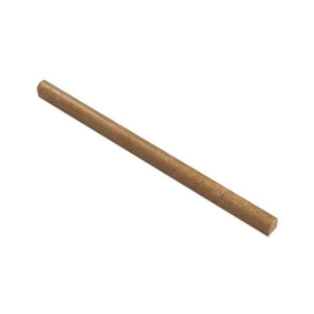 Noce Travertine 1/2x12 Honed Pencil Liner.