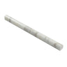 3/4 x 12 Honed Calacatta Gold Marble Bullnose Liner.