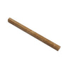 3/4 x 12 Honed Noce Travertine Bullnose Liner.