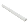 3/4 x 12 Honed Thassos White Marble Bullnose Liner.