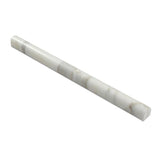 3/4 x 12 Polished Calacatta Gold Marble Bullnose Liner.