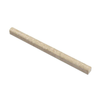 3/4 x 12 Polished Cappuccino Marble Bullnose Liner.
