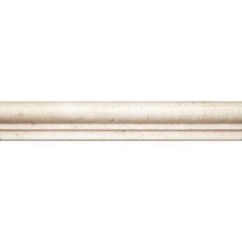MOLDINGS CREMA CHAIR RAIL POLISHED Crema Marfil Mosaic Tile.