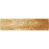 3 x 12 Honed Gold Travertine Arch Molding.