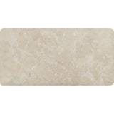 3 x 6 Tumbled Cappuccino Marble Tile.