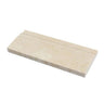 4 3/4 x 12 Polished Crema Marfil Marble Baseboard Trim.