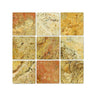4 x 4 Tumbled Scabos Travertine Tile.