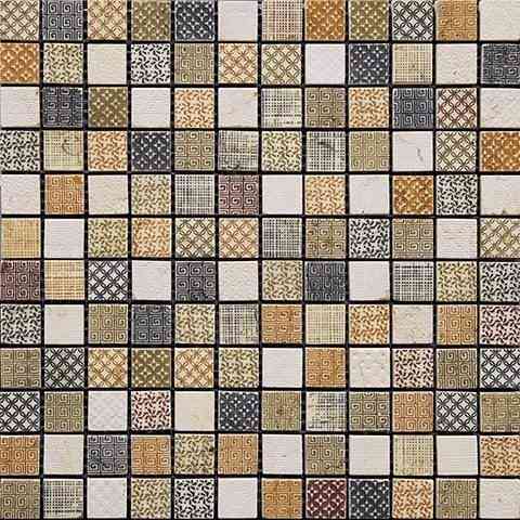 ARTISTIC DVN 3 stone Mosaic Tile.