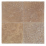 Noce Travertine 16x16 3cm Tumbled Paver.