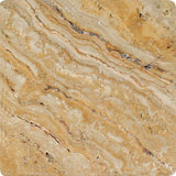 4 x 4 Tumbled Valencia Travertine Tile.
