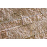 6 x 24 Split-faced Noce Travertine Ledger Panel.