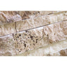 6 x 24 Split-faced Philadelphia Travertine Ledger Panel.