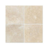 6 x 6 Honed Ivory Travertine Tile.