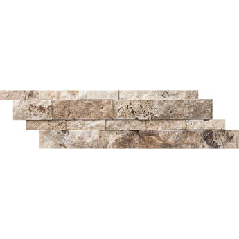 6 x 24 Split-faced Philadelphia Travertine Ledger Panel.