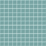COLOR PALETTE AQUA MATTE 11.8x11.8 glass Mosaic Tile.